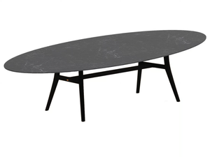 ZIDIZ - Oval ceramic garden table _ Royal Botania